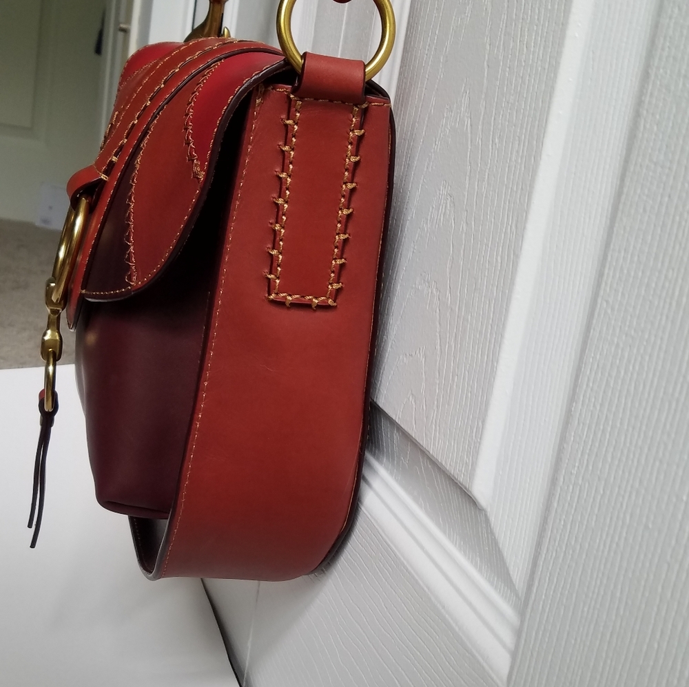 Frye colorblock saddle bag - Picture 6 of 10